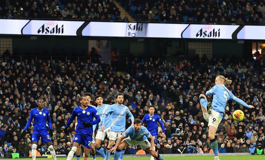 曼城客场逼平切尔西，双方均无胜负的简单介绍